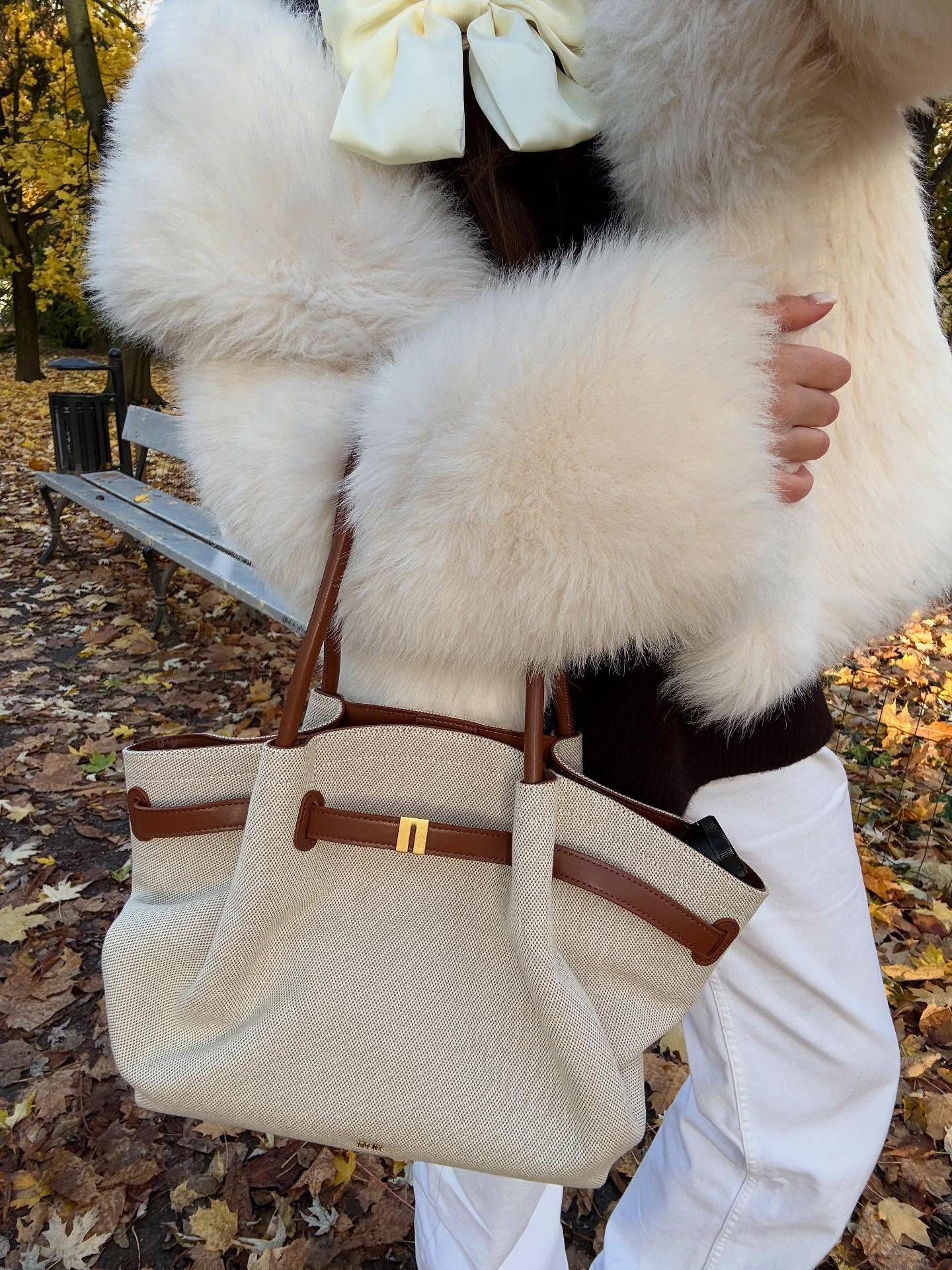 JW PEI — Canvas tote, autumn morning