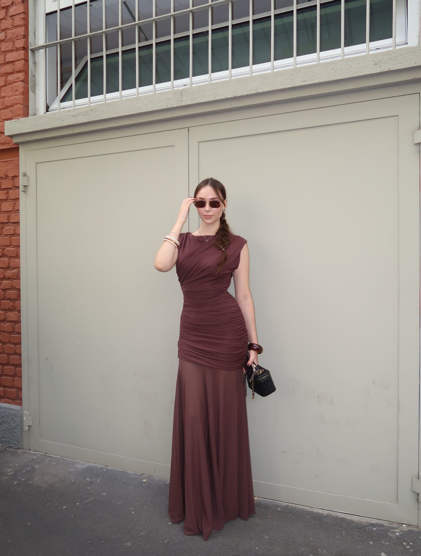 BABYBOO FW dress, Como — Villa d'Este grounds